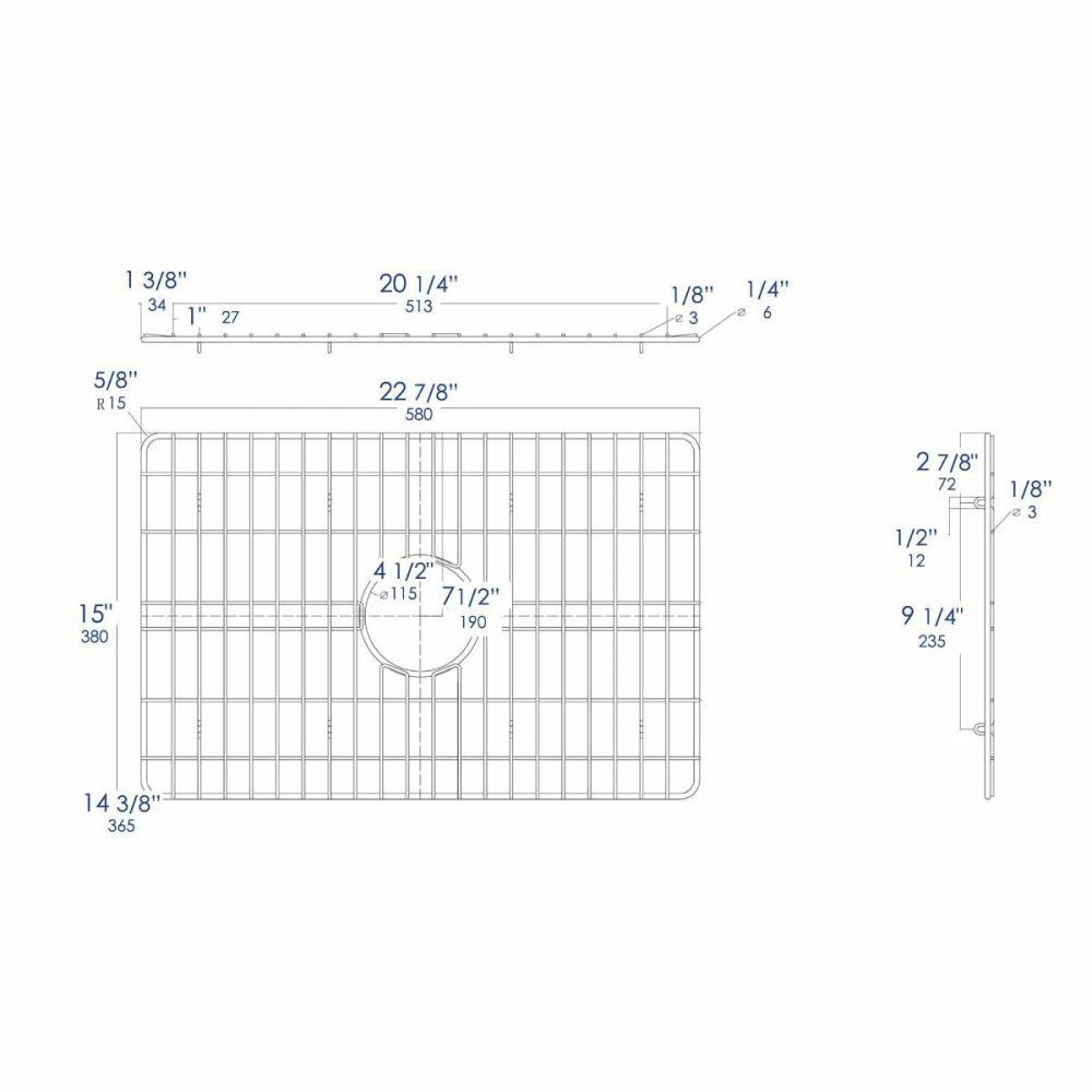 Basin Racks | Stainless Steel Bottom Sink Rack Basin Racks Basin Racks