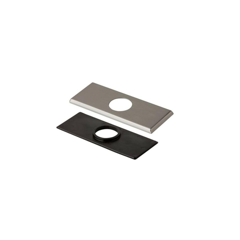 Deck Plates | 4″ Single Hole Centerset Escutcheon Plate Deck Plates Deck Plates