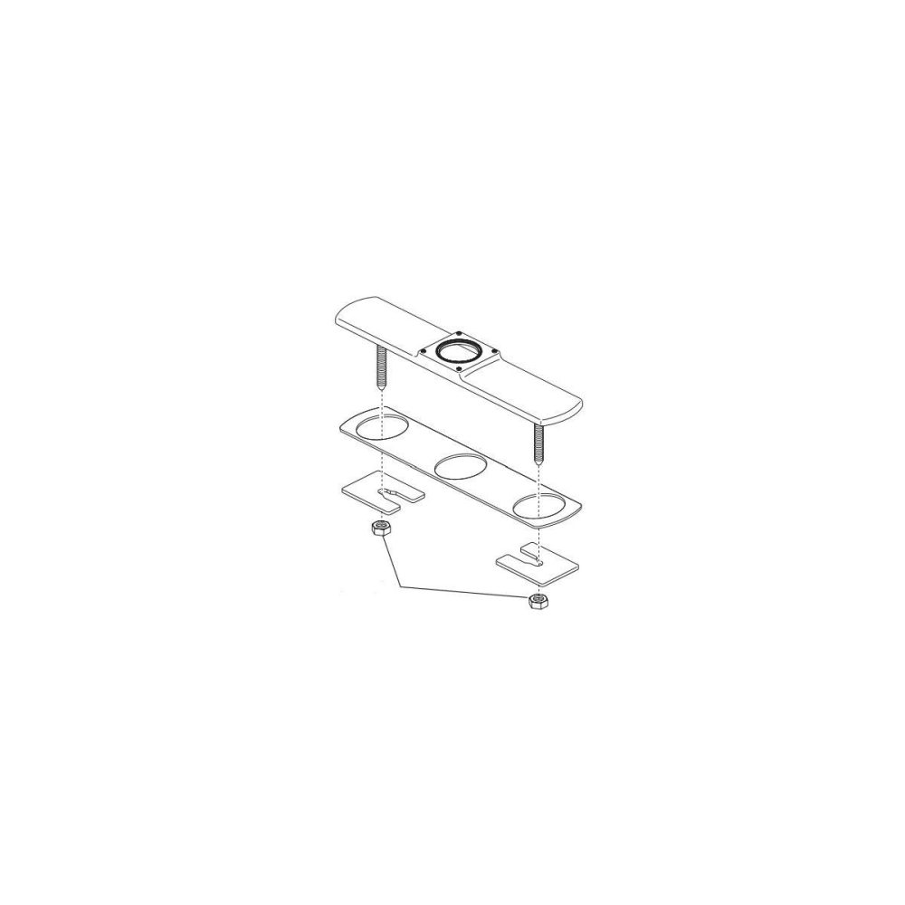 Deck Plates | Mateo 10-1/2″ Optional Escutcheon Only Deck Plates Deck Plates