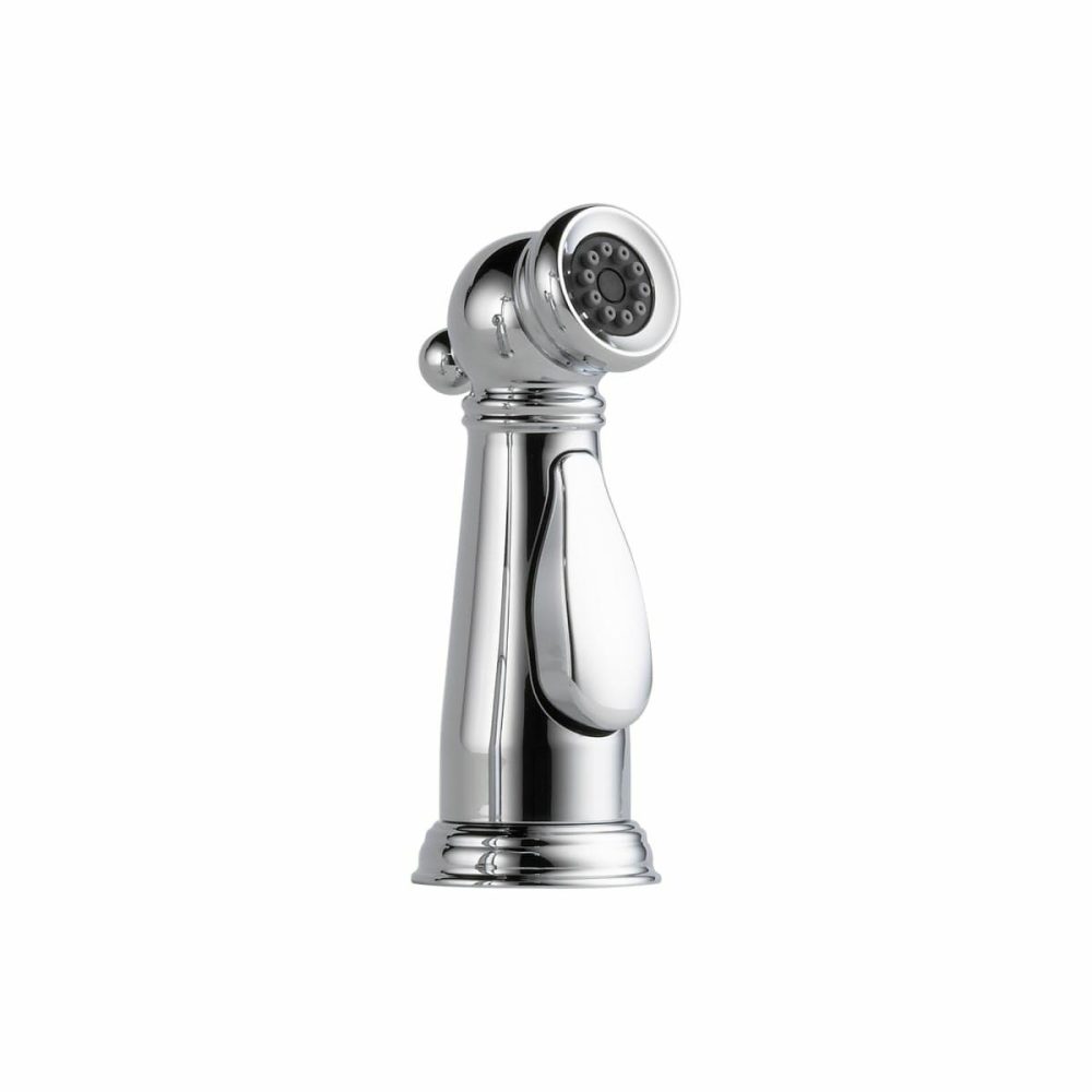 Side Sprays | Deck Mounted Soap Dispenser with 13 oz Capacity Kitchen Accessories Brilliance Stainless/Polished Chrome/Venetian Bronze