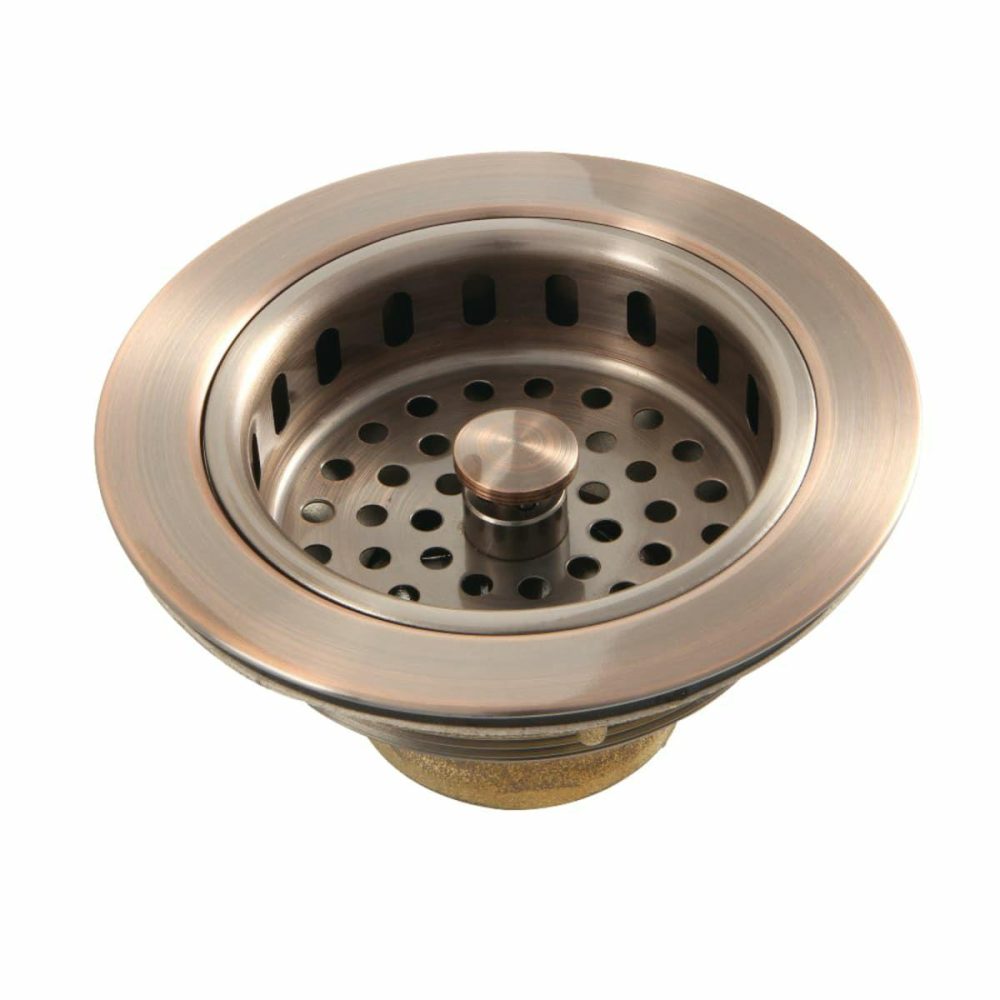 Sink Strainers | 3″ Escutcheon Plate Kitchen Accessories Ntique Coppe