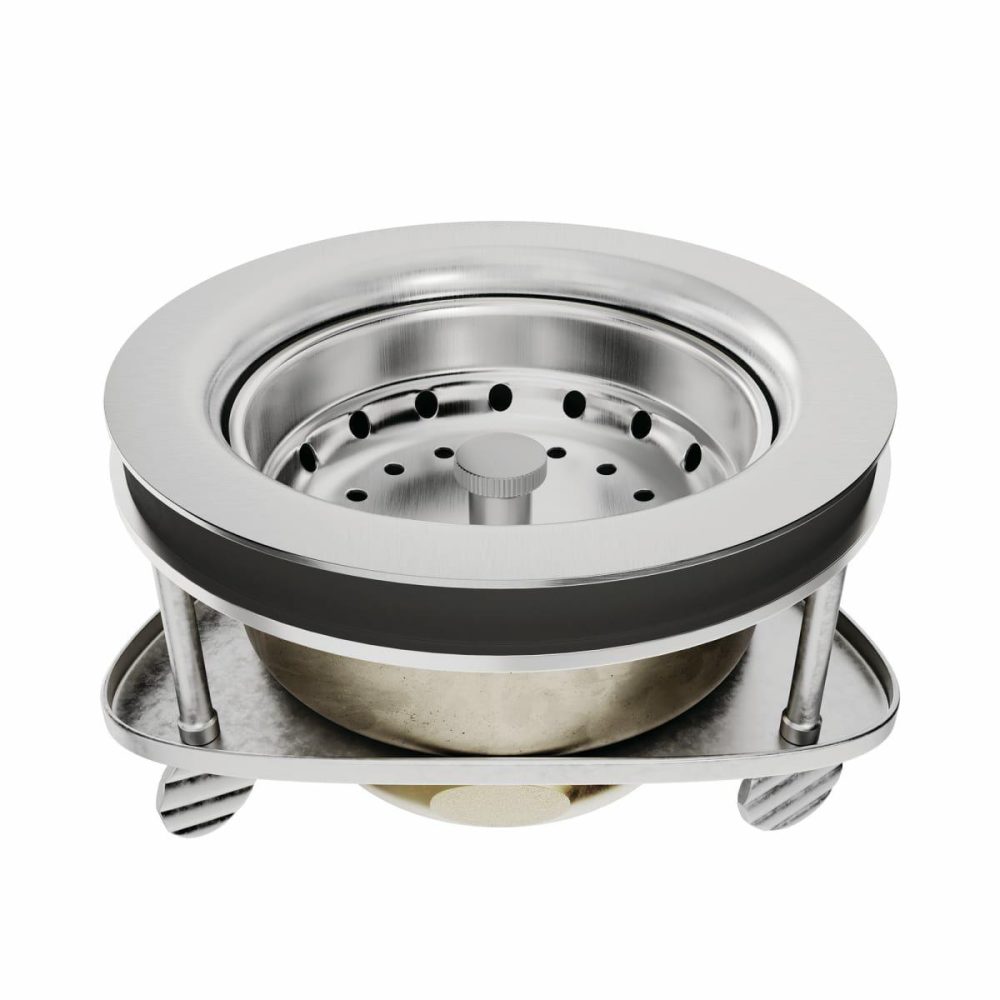 Sink Strainers | Stainless Steel Quick Fit Basket Strainer Kitchen Accessories Sink Strainers