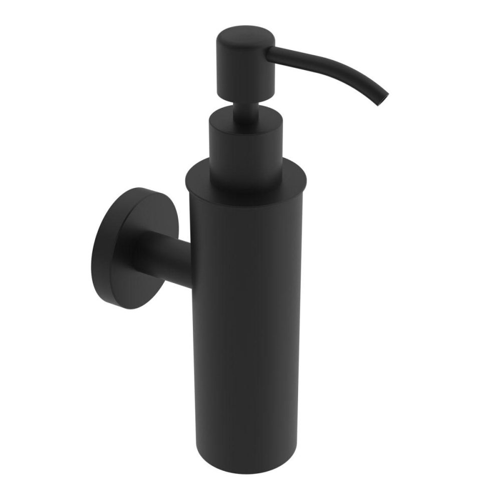 Soap Dispensers | Wall Mounted Soap Dispenser with 5.07 oz Capacity Kitchen Accessories Rushed Nickel/Chrome/Matte Blac