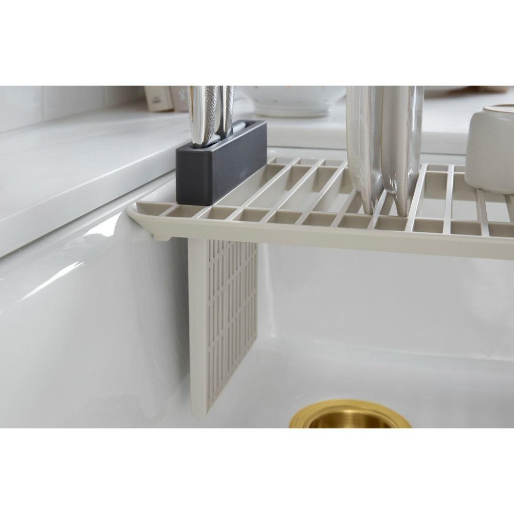 Wire Rinse Baskets | Single Bowl Stainless Steel Sink Rack for Poise Model K-3158 Sink Kitchen Accessories Ove Gre